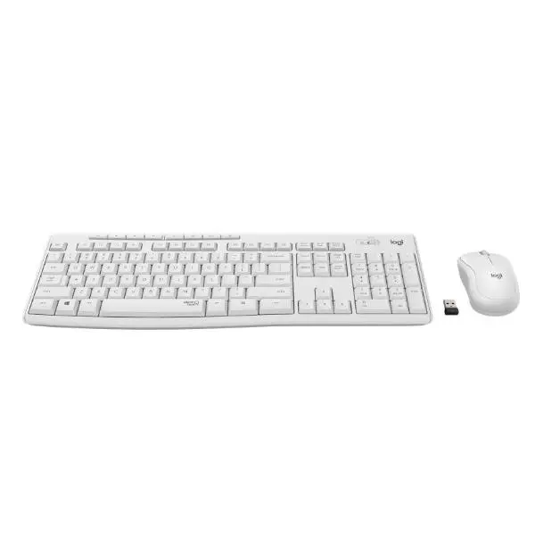 Teclados y ratones - COMBO WIRELESS MK295 SILENT WHITE